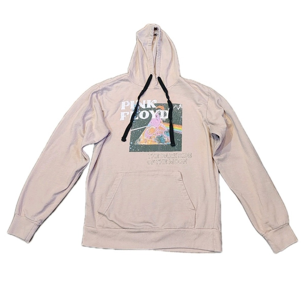 Pink Floyd Women's Hoodie Sweatshirt, Size M, Long Sleeve, Pink, Pullover